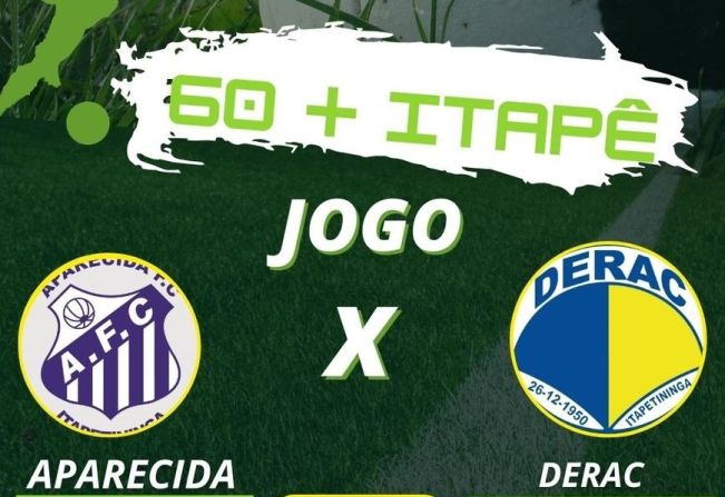 Campeonato “Miguel Ortiz 60+” traz disputa entre Aparecida e Derac no próximo domingo (19)
