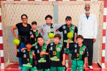 Foto relacionada - Equipes de Handebol de Itapetininga disputam Liga Regional em São Manuel e um dos atletas é destaque como o Mais Valioso da Partida