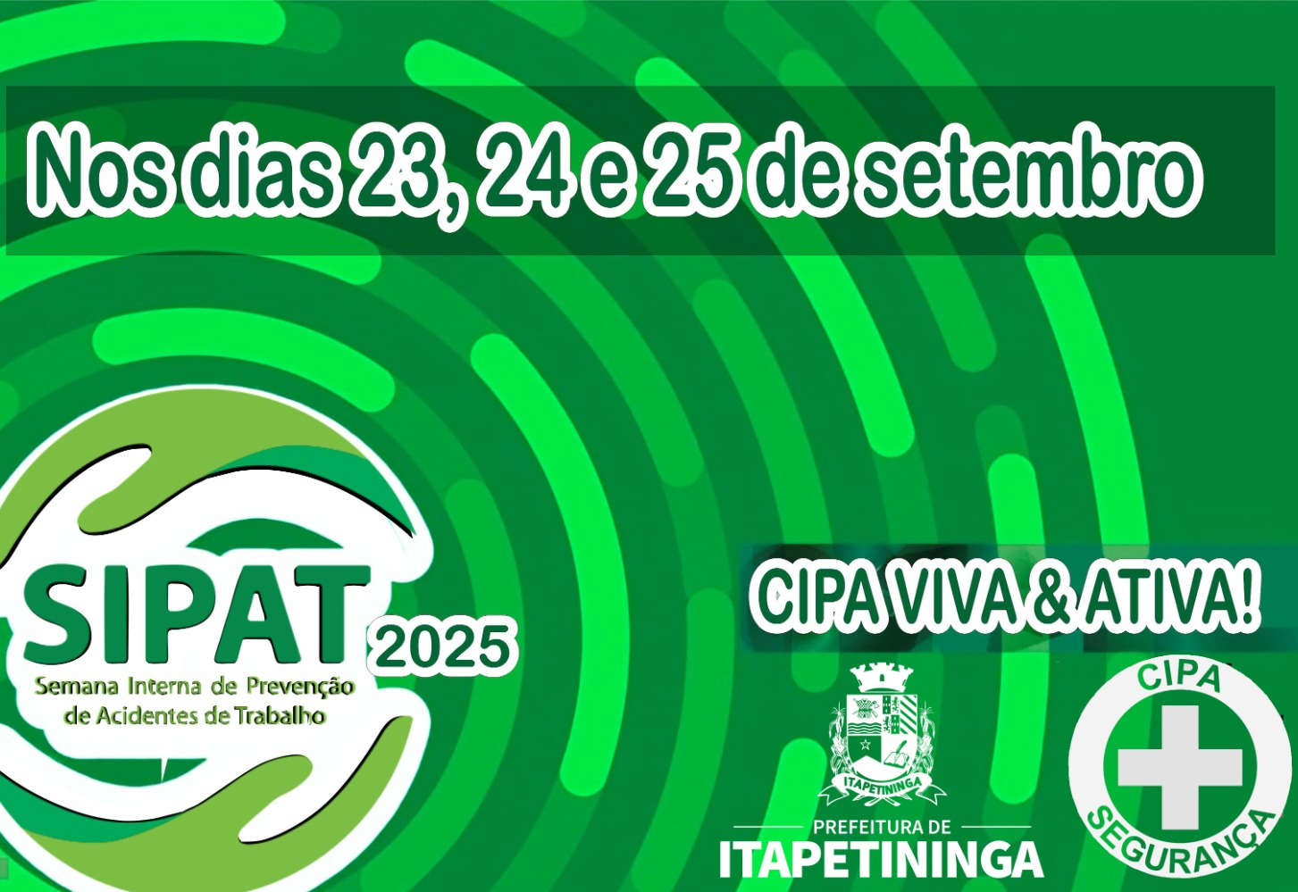 Prefeitura de Itapetininga realiza Semana Interna de Prevenção de Acidentes de Trabalho e Assédio