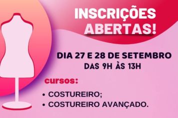 Fundo Social de Solidariedade abre inscrições para curso de Costureiro em Itapetininga