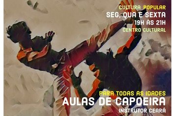 Itapetininga oferece aulas de capoeira no Centro Cultural e Histórico