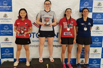 Itapetiningana é campeã na Etapa da Liga Metropolitana de Tênis de Mesa em Votorantim