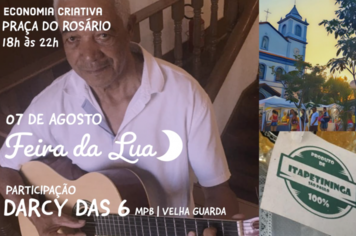 Não perca! Mais uma edição da Feira da Lua na praça do Rosário