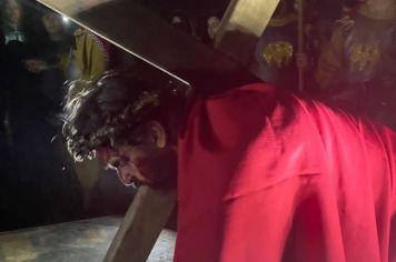 Encenação da Paixão de Cristo no Horto Religioso emociona centenas de pessoas em Itapetininga