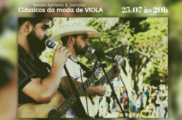 CEU das Artes apresenta “Clássicos da Moda de Viola” na próxima quinta (25)