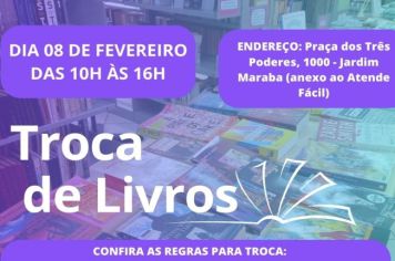 Biblioteca Municipal de Itapetininga realiza 1ª edição da Troca de Livros do ano