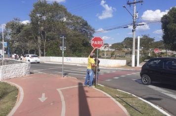 Secretaria Municipal de Trânsito de Itapetininga realiza sinalização no Jardim Maciel, Jardim Monte Santo e avenidas centrais 