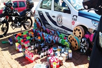 Guarda Municipal orienta sobre cerol no período de férias