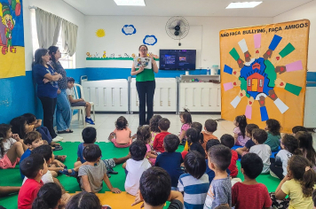 EMEI “Profª Lucila Piedade Weiss” recebe Projeto 