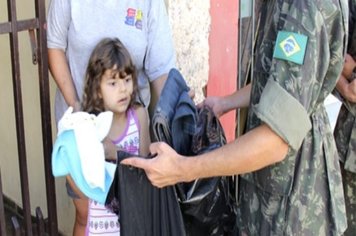 Arrastão arrecada mais de 40 mil peças