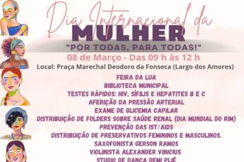 Itapetininga realiza ação “Por Todas, Para Todas” no dia 08 de março, em celebração ao Dia Internacional da Mulher