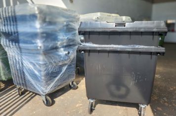 Prefeitura de Itapetininga adquire contêineres de lixo para coleta urbana