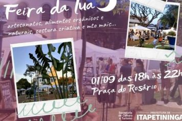 “Feira da Lua” em Itapetininga tem nova edição nesta quarta (01)