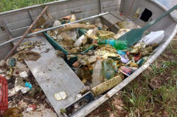 Mais de 1 tonelada de materiais são recolhidas durante Arrastão da Limpeza na região do bairro Vida Nova Itapetininga