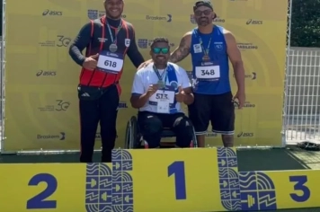 Paratleta Elias Francisco quebra dois recordes das Américas no início do Brasileiro Paralímpico