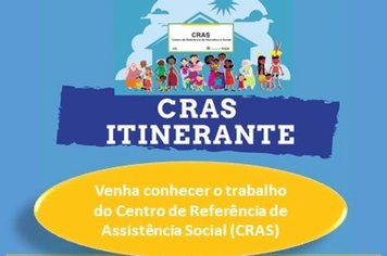 Projeto “CRAS Itinerante” de Itapetininga divulga novo cronograma para atendimentos na área rural