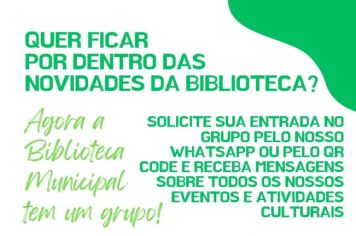 Biblioteca Municipal de Itapetininga tem novo canal de comunicação com usuários