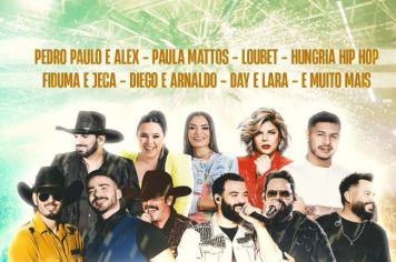 Show da Vale terá mais de 20 artistas em Itapetininga neste domingo