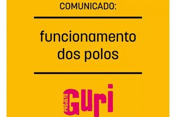 Comunicado Projeto Guri