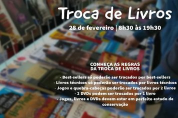 Biblioteca Municipal se prepara para a primeira “Troca de Livros” de 2020
