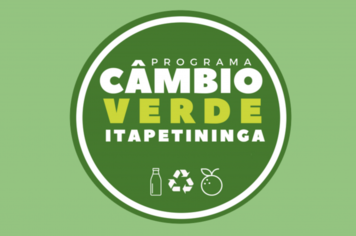 Programa “Câmbio Verde” troca reciclável por alimento
