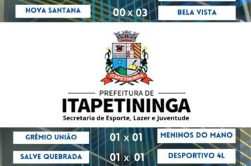 Campeonato Varzeano de Futebol em Itapetininga fecha 7ª Rodada com disputas emocionantes