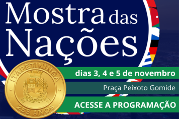 “Mostra das Nações” começa nesta segunda-feira (3) com circo, teatro e muita diversão na Praça Peixoto Gomide