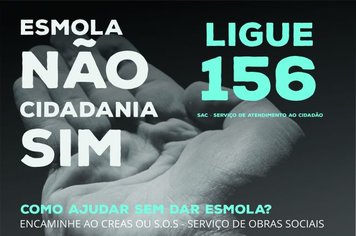 Itapetininga intensifica campanha “Esmola Não, Cidadania Sim”