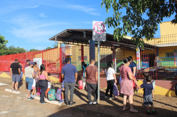 Alunos retornam às aulas na EMEI “Profª Angelina Turelli Vieira”