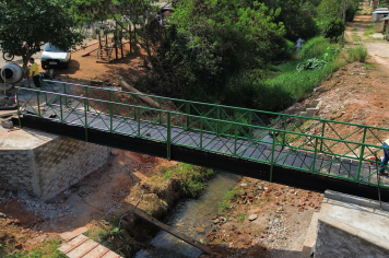 Prefeitura de Itapetininga finaliza reforma da ponte do Central Parque 4L 