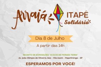 “Arraiá Itapê Solidário” da Prefeitura de Itapetininga une diversão à solidariedade em benefício a 12 instituições do município