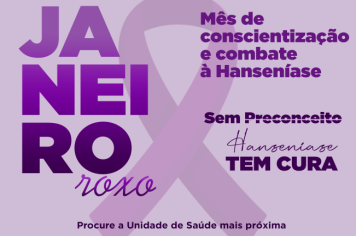  “Janeiro Roxo” leva orientação e conscientização no dia 25 à Feira Livre da Praça Peixoto Gomide no combate à Hanseníase, em Itapetininga