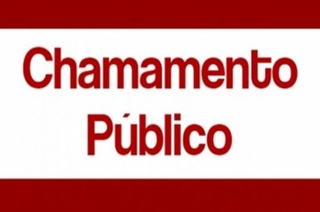 Edital de Chamamento Público