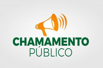 Edital de Chamamento Público