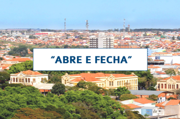 “Abre e fecha” da Semana Santa – de 06 a 09 de abril