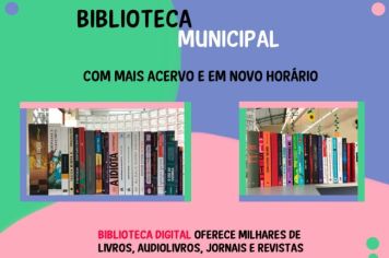 Biblioteca Municipal de Itapetininga com mais acervo e em novo horário
