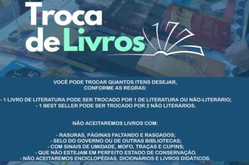 Biblioteca Municipal “Dr. Júlio Prestes de Albuquerque”, em Itapetininga, promove primeira edição da “Troca de Livros” de 2023