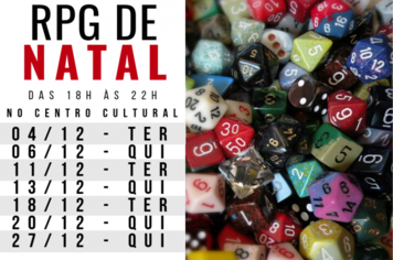 Itapetininga apresenta RPG no Centro Cultural