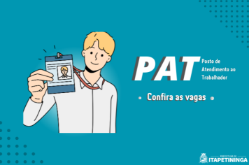 Vagas do PAT Itapetininga 03 de abril