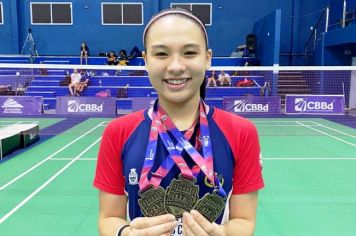 Juliana Murosaki conquista medalhas no Circuito Nacional de Badminton