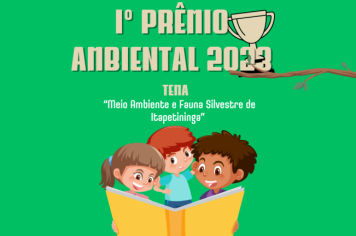 Prefeitura tem inscrições abertas para o “1º Prêmio Ambiental”, nas modalidades fotografia e desenho, com o tema “Meio Ambiente e Fauna Silvestre de Itapetininga”