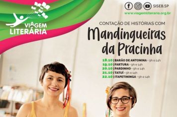 Biblioteca de Itapetininga recebe novamente Programa “Viagem Literária”