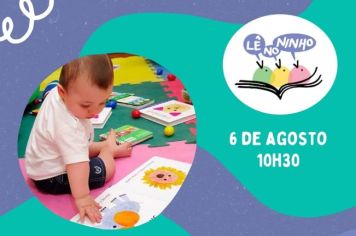 Biblioteca Municipal de Itapetininga terá mais um “Lê no Ninho”, atividade de literatura para crianças e toda a família