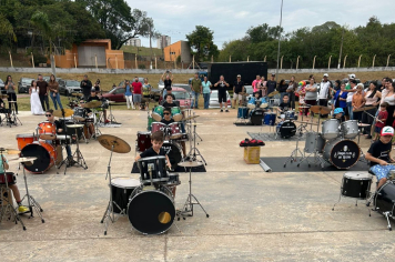 Bateristas mirins encantam o publico no Drum KIDS Show 2025