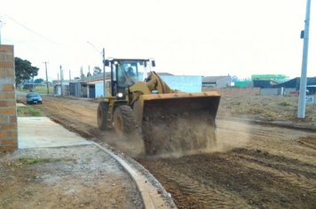 Início da preparação de solo 