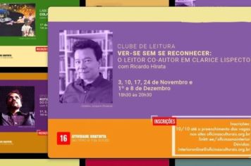 28 oficinas, palestras e atividades são oferecidas pela Secretaria de Cultura e Turismo de Itapetininga de graça