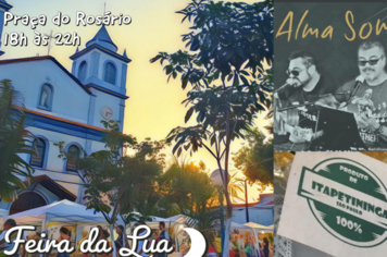 Feira da lua será nesta quarta-feira (18) na praça do Rosário