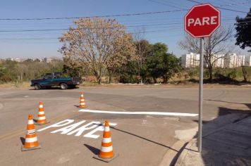 Secretaria Municipal de Trânsito de Itapetininga realiza sinalização na Avenida Wenceslau Braz e na Vila Carolina