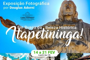 Exposição fotográfica “Em Busca da Beleza Histórica de Itapetininga” será realizada na Casa Kennedy