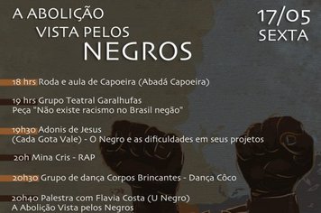 Centro Cultural de Itapetininga apresenta “A Abolição Vista Pelos Negros”